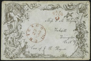 Sale 1011, Lot 1252, Postal Markings by State (Alaska thru Massachusetts)