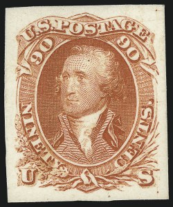 Sale 1011, Lot 321, Essays and Proofs - 1845 thru 1861 Issues