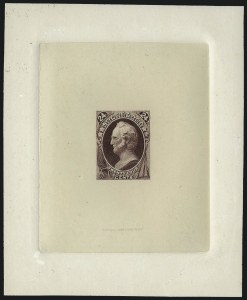 Sale 1011, Lot 334, Essays and Proofs - 1869 thru Columbian Issues