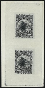 Sale 1011, Lot 374, Essays and Proofs - Back of Book Issues