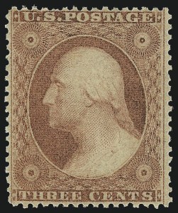 Sale 1011, Lot 417, 1c-5c 1857-60 Issue (Scott 18-30A)