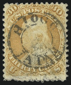 Sale 1011, Lot 446, 1861-66 Issue (Scott 67-78)