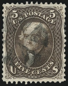 Sale 1011, Lot 456, 1861-66 Issue (Scott 67-78)