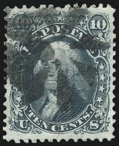 Sale 1011, Lot 476, 1867-68 Grilled Issue (Scott 83-101)