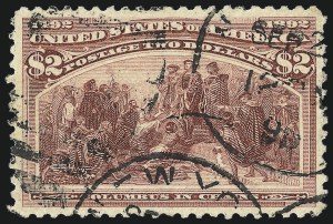 Sale 1011, Lot 600, 1893 Columbian Issue (Scott 230-245)