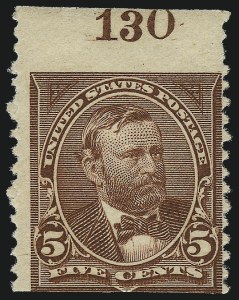 Sale 1011, Lot 613, 1894 Unwatermarked Bureau Issue (Scott 249-263)