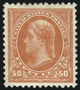 Sale 1011, Lot 616, 1894 Unwatermarked Bureau Issue (Scott 249-263)
