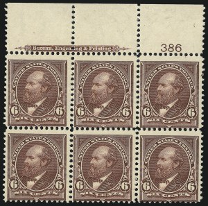 Sale 1011, Lot 624, 1895 Watermarked Bureau Issue (Scott 267c-283)