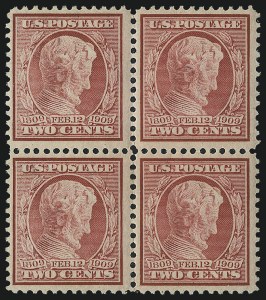 Sale 1011, Lot 715, 1909 Commemoratives, 1913-15 Panama-Pacific Issues (Scott 368-404), 2c Lincoln, Bluish (369) Sale 1011, Lot 715, 1909 Commemoratives, 1913-15 Panama-Pacific Issues (Scott 368-404)