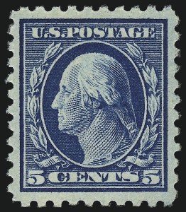 Sale Number 1011, Lot Number 727, 1912-15 Washington-Franklin Issues (Scott 407-460)