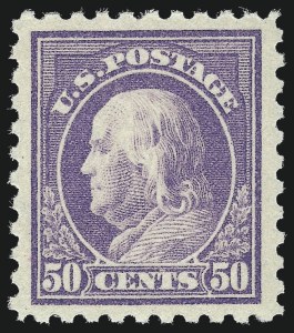 Sale 1011, Lot 736, 1912-15 Washington-Franklin Issues (Scott 407-460)