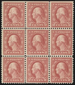 Sale 1011, Lot 766, 1917-20 Washington-Franklin Issues (Scott 493-547)