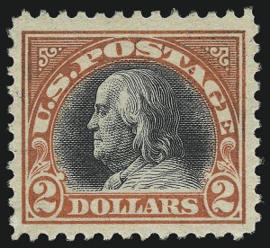 Sale 1011, Lot 778, 1917-20 Washington-Franklin Issues (Scott 493-547)