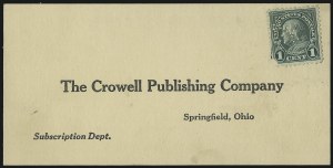 Sale 1011, Lot 797A, 1922 and Later Issues (Scott 571 onwards)