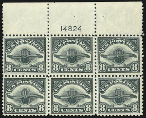 Sale 1011, Lot 825, Air Post (Scott C1-C18, CL1)