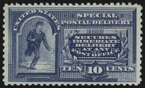 Sale 1011, Lot 846, Special Delivery thru Postage Due (Scott E2-J67)