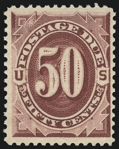 Sale 1011, Lot 853, Special Delivery thru Postage Due (Scott E2-J67)