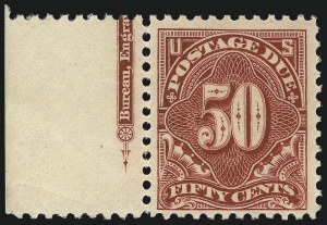 Sale 1011, Lot 873, Special Delivery thru Postage Due (Scott E2-J67)