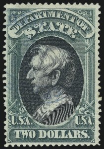 Sale 1011, Lot 891, Officials thru Newspapers (Scott O6-PR124)