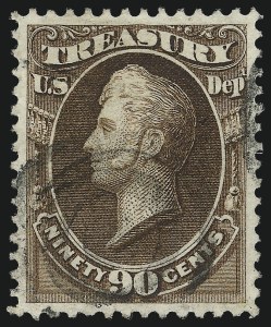 Sale Number 1011, Lot Number 892, Officials thru Newspapers (Scott O6-PR124)