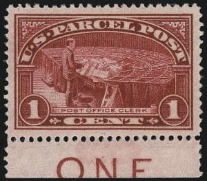 Sale Number 1011, Lot Number 905, Parcel Post (Scott Q1-Q12, JQ) Sale Number 1011, Lot Number 905, Parcel Post (Scott Q1-Q12, JQ)