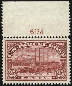 Sale 1011, Lot 918, Parcel Post (Scott Q1-Q12, JQ)