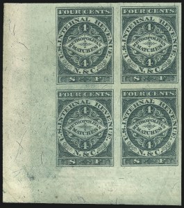 Sale 1011, Lot 957, Revenues