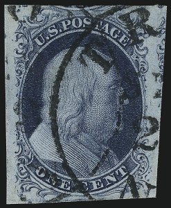 Sale Number 1014, Lot Number 1040, 1c-3c 1851-56 Issue (Scott 5A-11A)