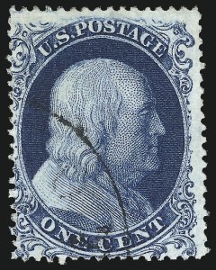 Sale 1014, Lot 1083, 1c-5c 1857-60 Issue (Scott 18-30A)