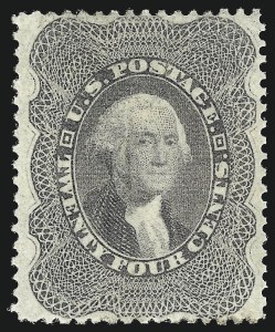 Sale 1014, Lot 1117, 10c-90c 1857-60 Issue (Scott 31-39)