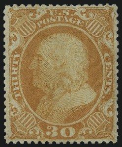 Sale 1014, Lot 1123, 10c-90c 1857-60 Issue (Scott 31-39)