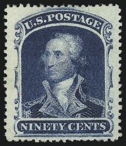 Sale 1014, Lot 1131, 10c-90c 1857-60 Issue (Scott 31-39)