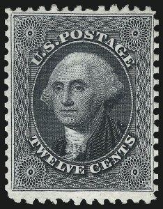 Sale 1014, Lot 1149, 1c-90 1875 Reprint of 1857 Issue (Scott 40-47)