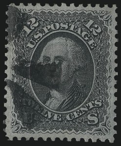 Sale Number 1014, Lot Number 1187, 1861-66 Issue (Scott 67-71)