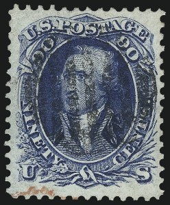Sale 1014, Lot 1201, 1861-66 Issue (Scott 72-78b)