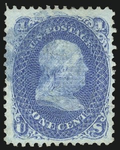 Sale 1014, Lot 1236, 1867-68 Grilled Issue (Scott 79-91)