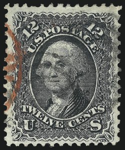 Sale 1014, Lot 1242, 1867-68 Grilled Issue (Scott 79-91)