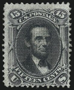 Sale 1014, Lot 1253, 1867-68 Grilled Issue (Scott 92-101)