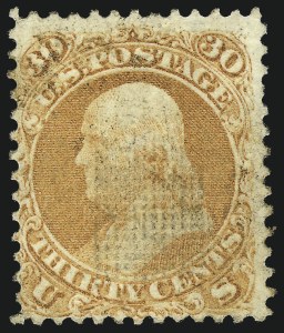 Sale 1014, Lot 1259, 1867-68 Grilled Issue (Scott 92-101)