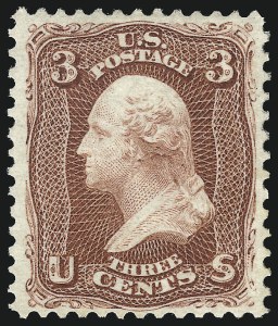 Sale 1014, Lot 1270, 1875 Re-Issue of 1861-66 Issue (Scott 102-111)