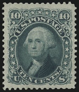 Sale 1014, Lot 1272, 1875 Re-Issue of 1861-66 Issue (Scott 102-111)