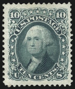 Sale 1014, Lot 1273, 1875 Re-Issue of 1861-66 Issue (Scott 102-111)