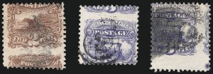 Sale 1014, Lot 1292, 1c-15c 1869 Pictorial Issue (Scott 112-119)