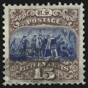 Sale 1014, Lot 1305, 1c-15c 1869 Pictorial Issue (Scott 112-119)