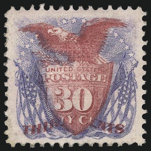Sale 1014, Lot 1312, 24c-90c 1869 Pictorial Issue (Scott 120-122)