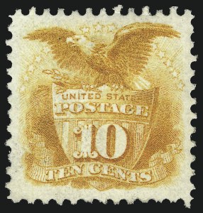 Sale 1014, Lot 1333, 1875 Re-Issue of 1869 Pictorial Issue (Scott 123-133)