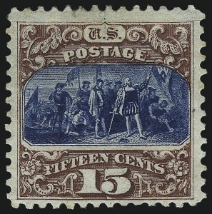 Sale 1014, Lot 1340, 1875 Re-Issue of 1869 Pictorial Issue (Scott 123-133)