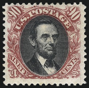Sale 1014, Lot 1355, 1875 Re-Issue of 1869 Pictorial Issue (Scott 123-133)
