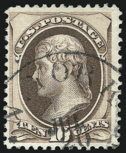 Sale 1014, Lot 1369, 1870-71 National Bank Note Co. Grilled Issues (Scott 134-139)