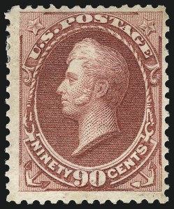 Sale 1014, Lot 1412, 1873 Continental Bank Note Co. Issue (Scott 156-166)
